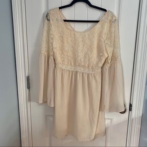 Anthropologie Flying Tomato babydoll dress.